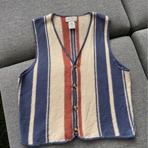 Vintage Arizona Striped Vest